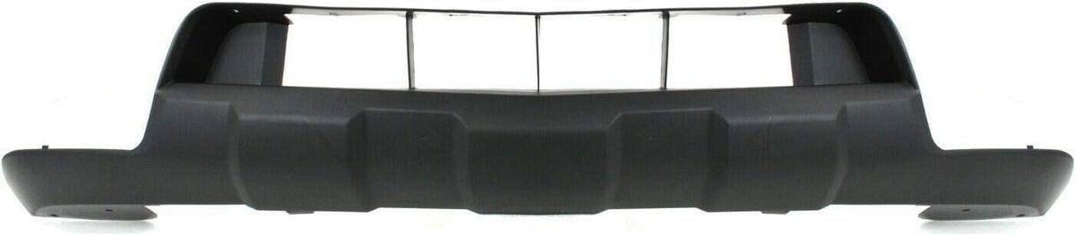 4-Piece Front Bumper Kit: Bumper Primed Upper Cover Steel, Lower Valance & Fog Lamp Cover (Left & Right) for 2005-2017 Nissan Frontier