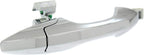 Front or Rear Exterior Door Handel Chrome Right Passenger Side, without Key Hole, Base Model for 2007-2013 Acura MDX