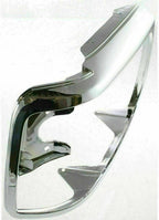 3-Piece Front Grille Kit: Chrome Grille Shell/plastic Insert & Head Light Doors (Left & Right) for 1992-1997 Ford F-350, 1992-1996 Bronco & More