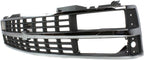 Front Grille Chrome Shell & Black Insert with Quad or Composite Headlights, Chrome Shell with Black Insert for 1988-1993 Chevrolet C1500, 1988-1993 K1500 & More
