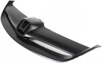2-Piece Front Bumper Cover Kit: Primed Bumper Cover & Painted Black Grille Shell & Insert for 2004-2005 Honda Civic