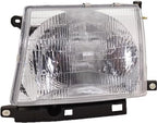 6-Piece Front Headlight Kit: Head Light & Corner & Signal Lamp (Left & Right) for 1998-2000 Toyota Tacoma