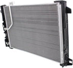Front A/C Condenser Aluminum Core for 2008-2015 Mercedes-Benz C-Class, 2010-2017 E-Class & More