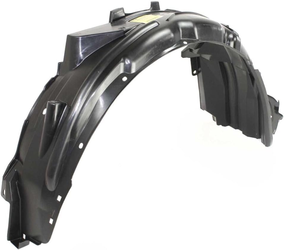 Front Fender Liner with Pad Right Passenger Side for 2006-2011 Honda Civic