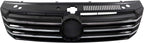 Front Grille Primed Shell and Insert Plastic for 2012-2015 Volkswagen Passat