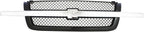 14-Piece Front Bumper Kit: Bumper Assembly & Chrome Kit for 2003-2007 Chevrolet Silverado 1500, 2002-2006 Avalanche 1500 & More