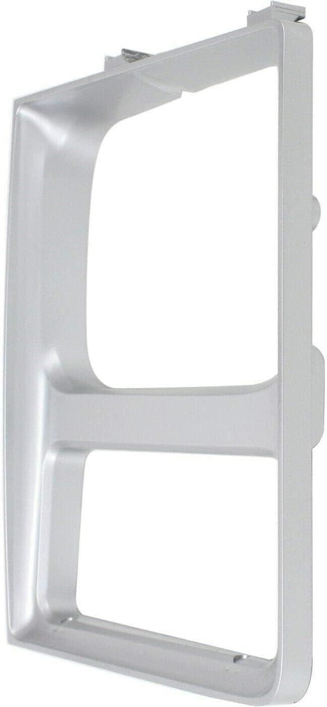 WEST DEKLE Automotive Front Headlight Bezels With Single Headlamps Left Driver & Right Passenger Side Direct Replacement For Chevrolet/GMC C/K Series 1985-1987 / Suburban 1985-1988 15598726 15598725