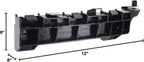 Set of 2 Front Bumper Bracket Plastic Left Driver & Right Passenger Side for 2009-2014 Honda Fit