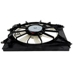 Front Radiator and A/C Condenser Cooling Fan Assembly Plastic for 2011-2017 Honda Odyssey