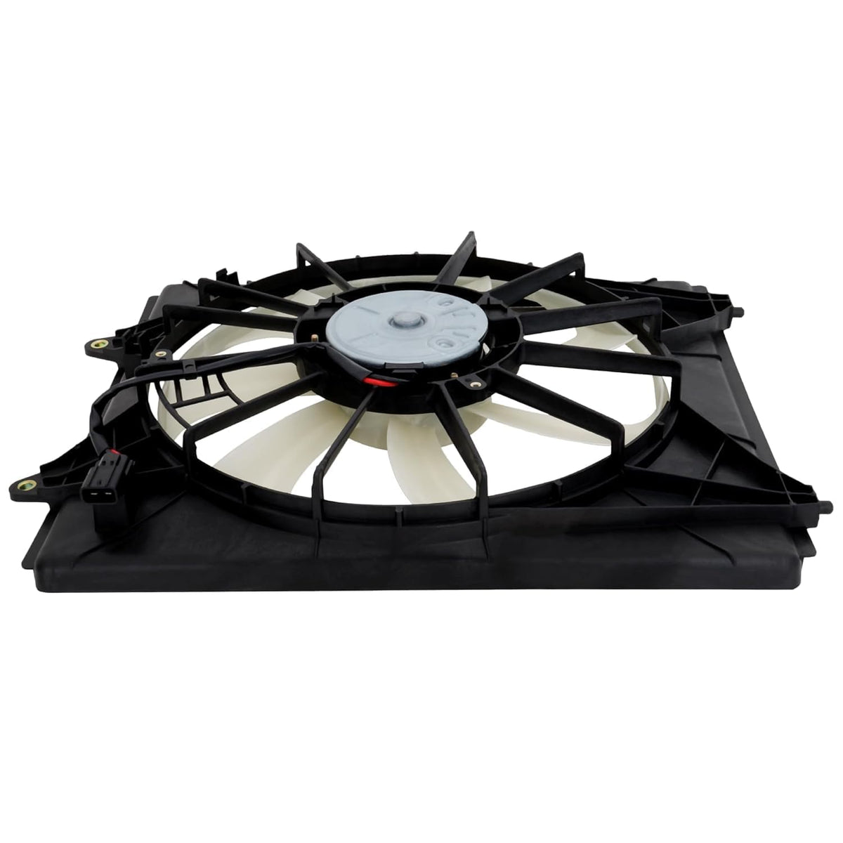 Front Radiator and A/C Condenser Cooling Fan Assembly Plastic for 2011-2017 Honda Odyssey