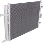 Front A/C Condenser Aluminum Core for 2010-2011 Kia Soul