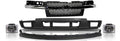 Front Grille + Lower Valance + Extension + Fog Lights Assembly Left Driver & Right Passenger Side for 2004-2012 GMC Canyon, 2004-2012 Chevrolet Colorado & More