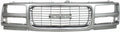 Front Grille Painted Gray Shell and Insert for 1996-2002 GMC Savana 1500, 1996-2002 Savana 2500 & More