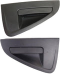 Set of 2 Rear Exterior Door Handles Textured Plastic Right Passenger & Left Driver Side for 2013-2016 Chevrolet Spark