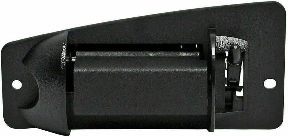 Front & Rear Exterior Door Handle Textured Left Driver Side, Extended Cab Pickup, Front Driver Side - with Key Hole for 1999-2007 GMC Sierra 1500, 1999-2007 Chevrolet Silverado 1500 & More