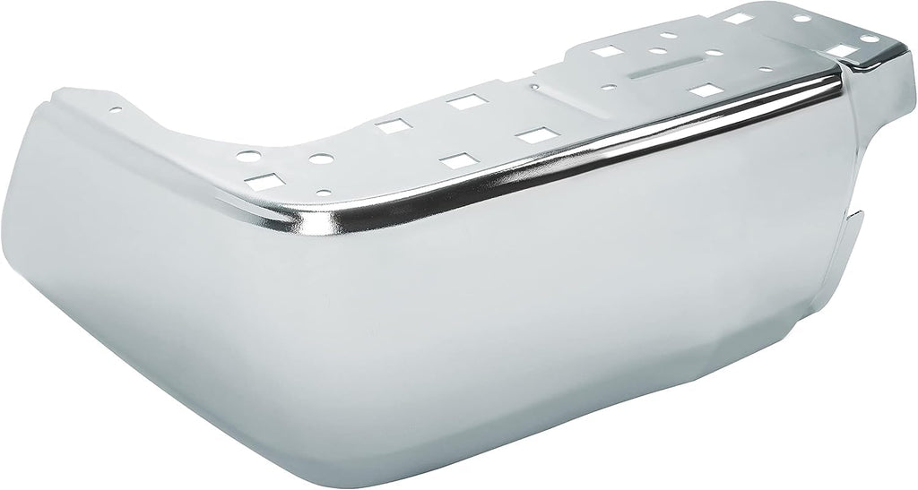 Rear Bumper End Cap Chrome Steel Left Driver Side for 2014-2021 Toyota Tundra