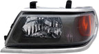 Set of 2 Front Head Light Assembly Left Driver & Right Passenger Side for 2000-2004 Mitsubishi Montero