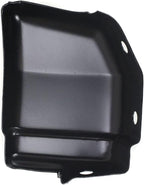 Set of 2 Front Bumper End Cap Primed with Pad Holes Left Driver & Right Passenger Side for 1986-1992 Nissan D21