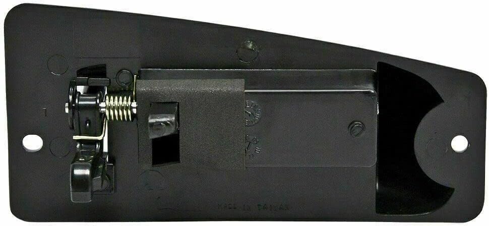 Front & Rear Exterior Door Handle Textured Left Driver Side, Extended Cab Pickup, Front Driver Side - with Key Hole for 1999-2007 GMC Sierra 1500, 1999-2007 Chevrolet Silverado 1500 & More