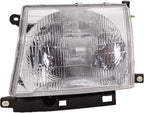Front Head Light + Corner & Signal Lamp Set of 6 Left Driver & Right Passenger Side for 1997-2000 Toyota Tacoma