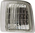 Front Corner Light Left Driver Side, without Bulb, 6 Cyl., 4.3L Engine for 1995-2005 GMC Safari & 1995-2005 Chevrolet Astro