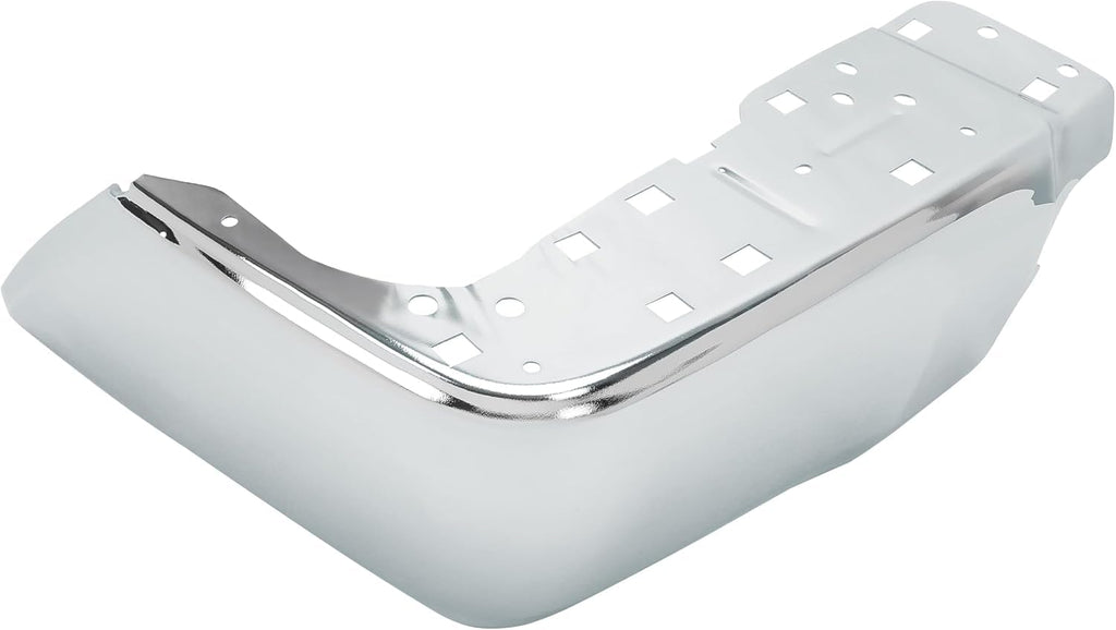 Rear Bumper End Cap Chrome Steel Left Driver Side for 2014-2021 Toyota Tundra