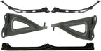 Front Bumper Center + Stay + Outer Brackets Left Driver & Right Passenger Side for 2005-2011 Toyota Tacoma