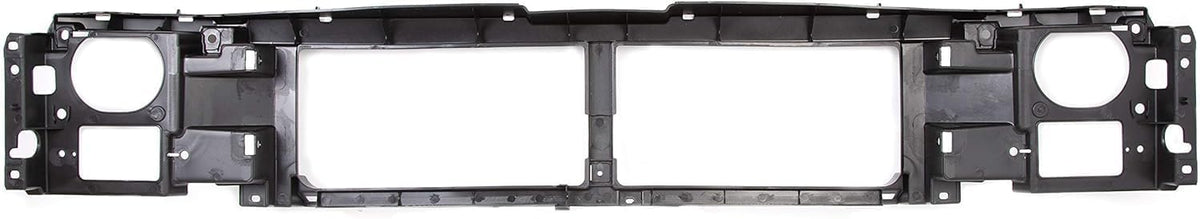 10-Piece Front Grille Kit: Grille Shell with Gray Insert+ Bezel Chrome, Header Panel, Headlight & Signal & Corner Lamp (Left & Right) for 1992-1997 Ford F-150, 1992-1996 Bronco & More