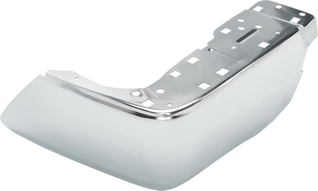 Rear Bumper End Cap Chrome Steel Left Driver Side for 2014-2021 Toyota Tundra