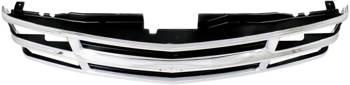 Front Grille Chrome Shell & Insert with Dual Beam Headlamp for 1994-2000 Chevrolet