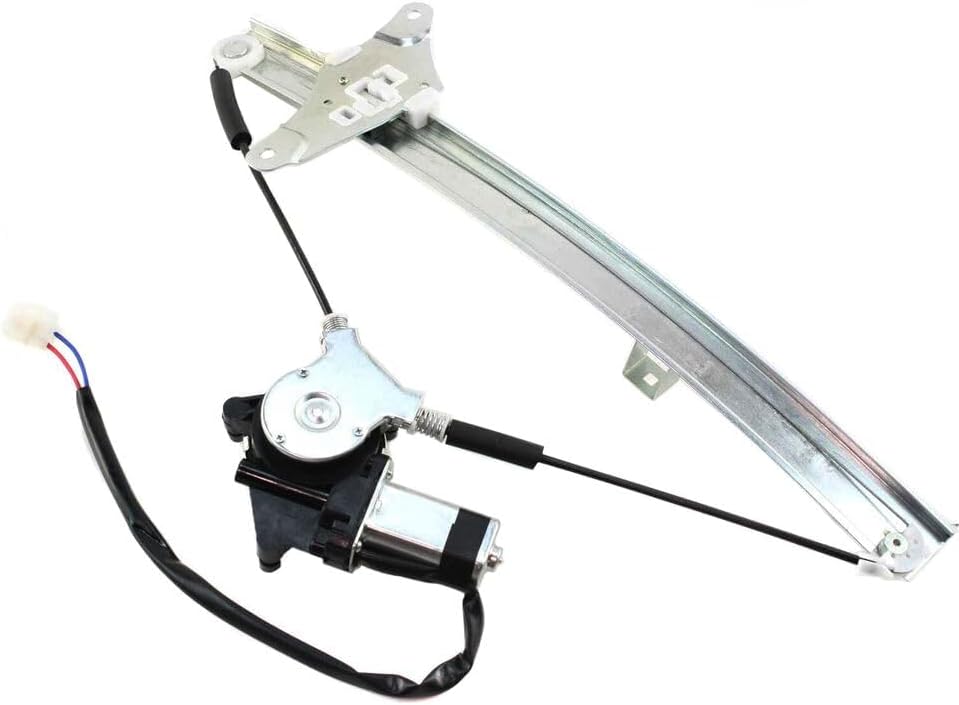 Front, Driver Side Power Window Regulator, With Motor, Sedan/Wagon For 1992-1996 Toyota Camry