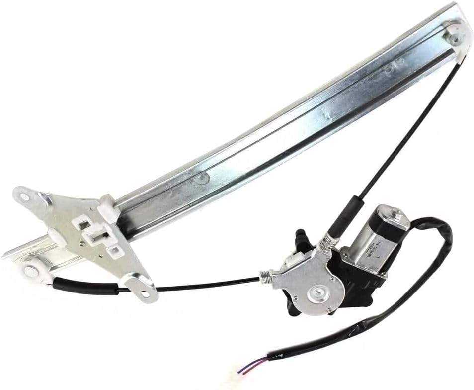 Front, Driver Side Power Window Regulator, With Motor, Sedan/Wagon For 1992-1996 Toyota Camry