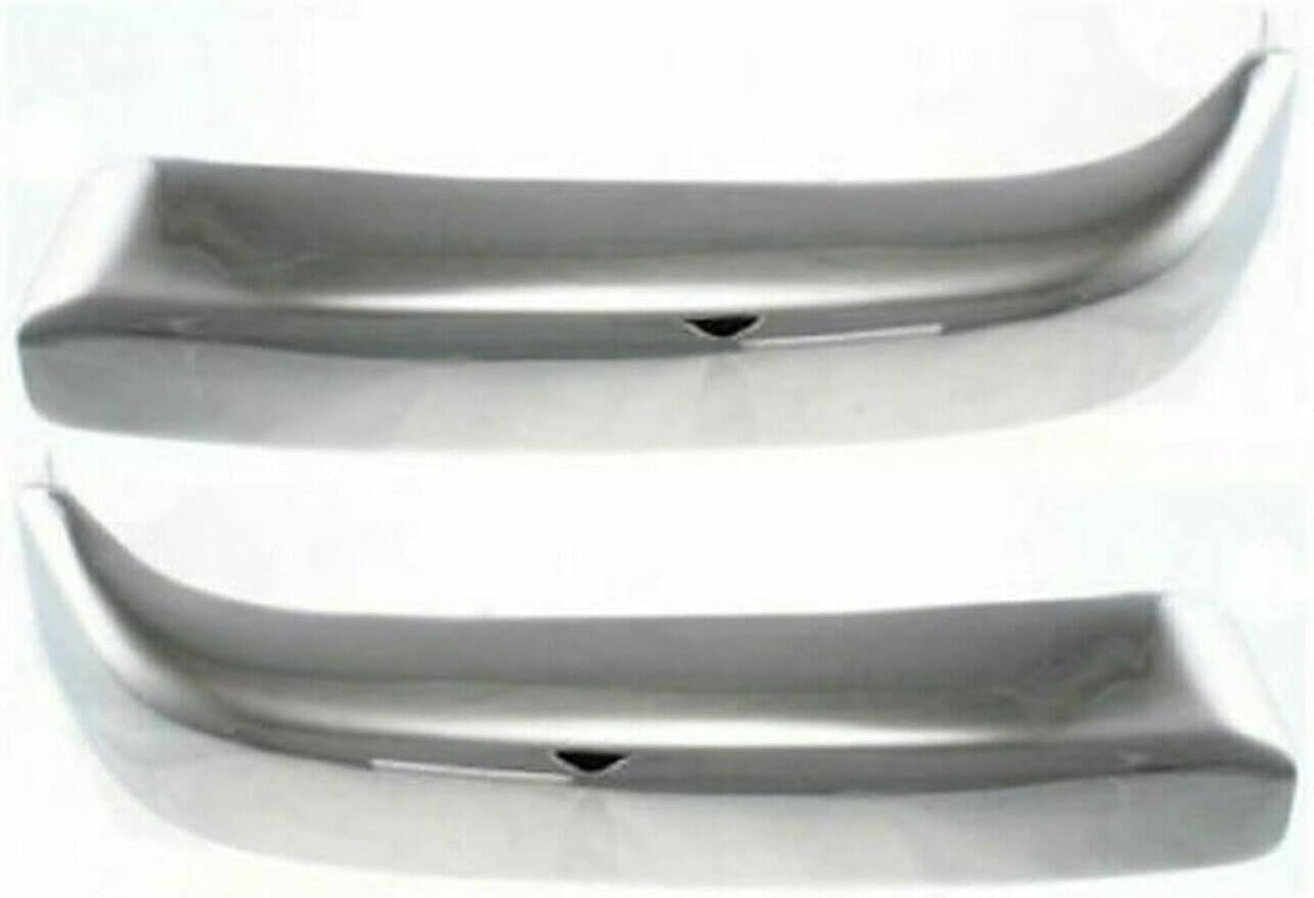 4-Piece Front Bumper Kit: Textured Bumper, Chrome Trims, Reinforcement, Brackets & Signal Lights (Left & Right) for 1998-2000 Toyota Tacoma