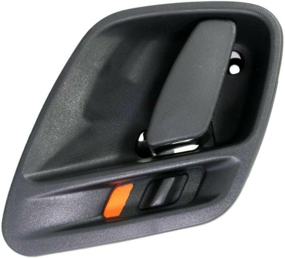 Set of 2 Front or Rear Interior Door Handle Left Driver Side, with Door Lock Button, Sport Utility for 1999-2004 Jeep Grand Cherokee