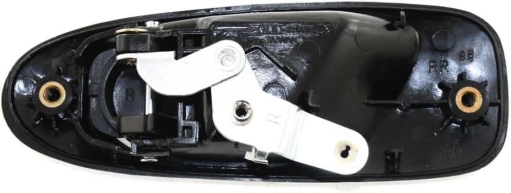 Rear Exterior Door Handle Smooth Black Right Passenger Side for 1992-1995 Honda Civic