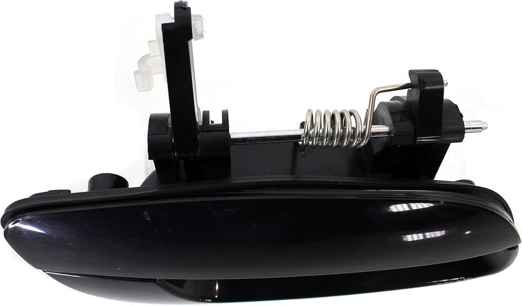 Rear Exterior Door Handle Smooth Black Right Passenger Side for 2001-2006 Hyundai Elantra