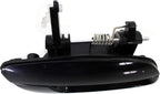 Rear Exterior Door Handle Smooth Black Right Passenger Side for 2001-2006 Hyundai Elantra