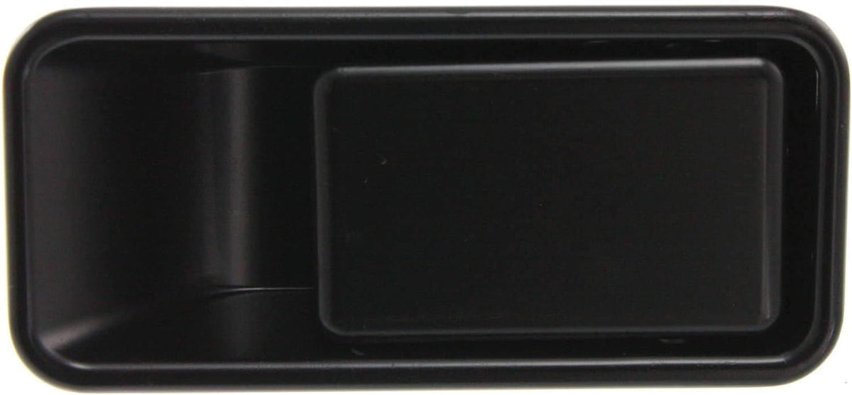 Front Exterior Door Handle Smooth Black Right Passenger Side, without Key Hole for 1987-2006 Jeep Wrangler & 1997-2006 TJ