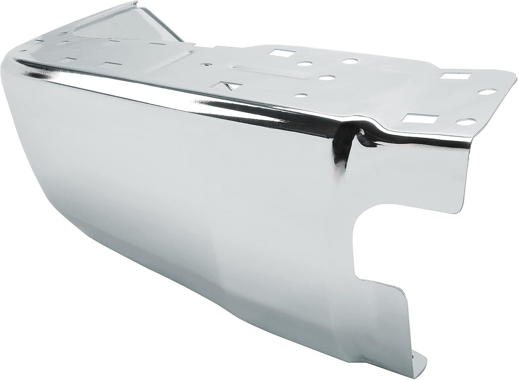 Rear Bumper End Cap Chrome Steel Left Driver Side for 2014-2021 Toyota Tundra