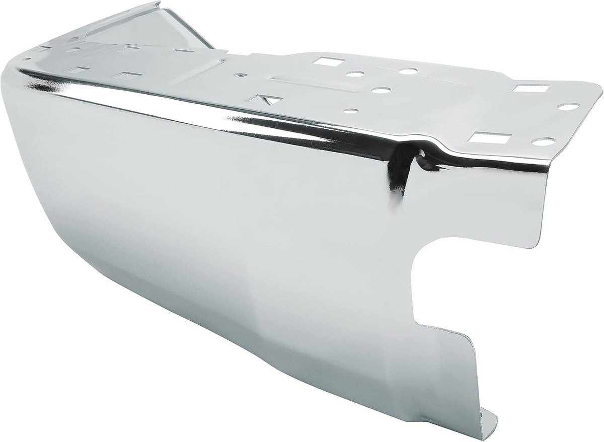 Rear Bumper End Cap Chrome Steel Left Driver Side for 2014-2021 Toyota Tundra