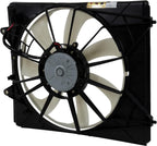 Front Radiator and A/C Condenser Cooling Fan Assembly Plastic for 2011-2017 Honda Odyssey