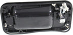 Rear Door Handle Black Bezel with Chrome Lever Right Passenger Side for 2003-2009 Hummer H2