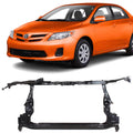Front Radiator Support Assembly with Hood Latch Steel, with Hood Latch Support, North America Built Vehicle for 2009-2013 Toyota Corolla