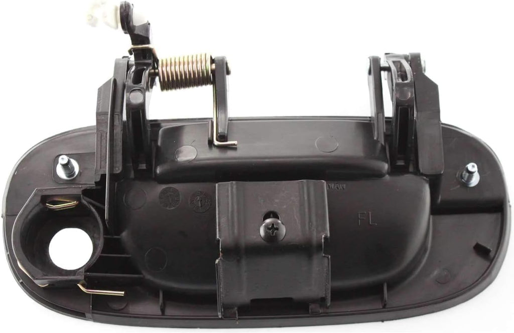 Front Exterior Door Handle Textured Left Driver Side, with Key Hole for 1994-2001 Dodge Ram 1500, 1994-2002 Ram 2500 & More