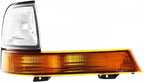 5-Piece Front Grille Kit: Chrome Grille Shell & Insert, Headlights Assembly & Corner Lamps (Left & Right) for 1998-2000 Ford Ranger