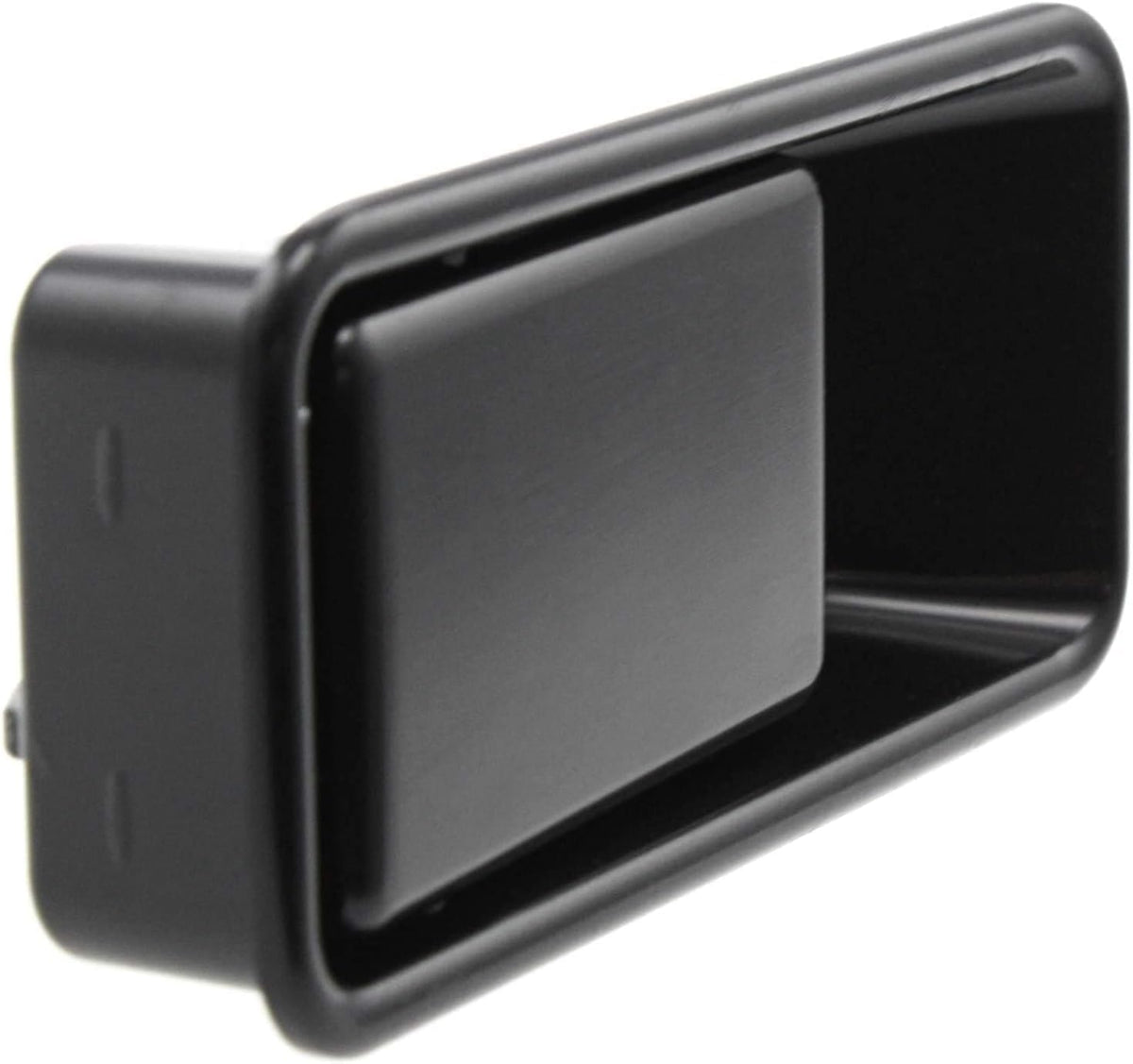 Front Exterior Door Handle Smooth Black Left Driver Side, without Key Hole for 1987-2006 Jeep Wrangler & 1997-2006 TJ
