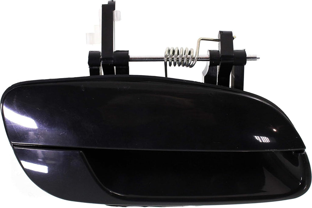Rear Exterior Door Handle Smooth Black Right Passenger Side for 2001-2006 Hyundai Elantra