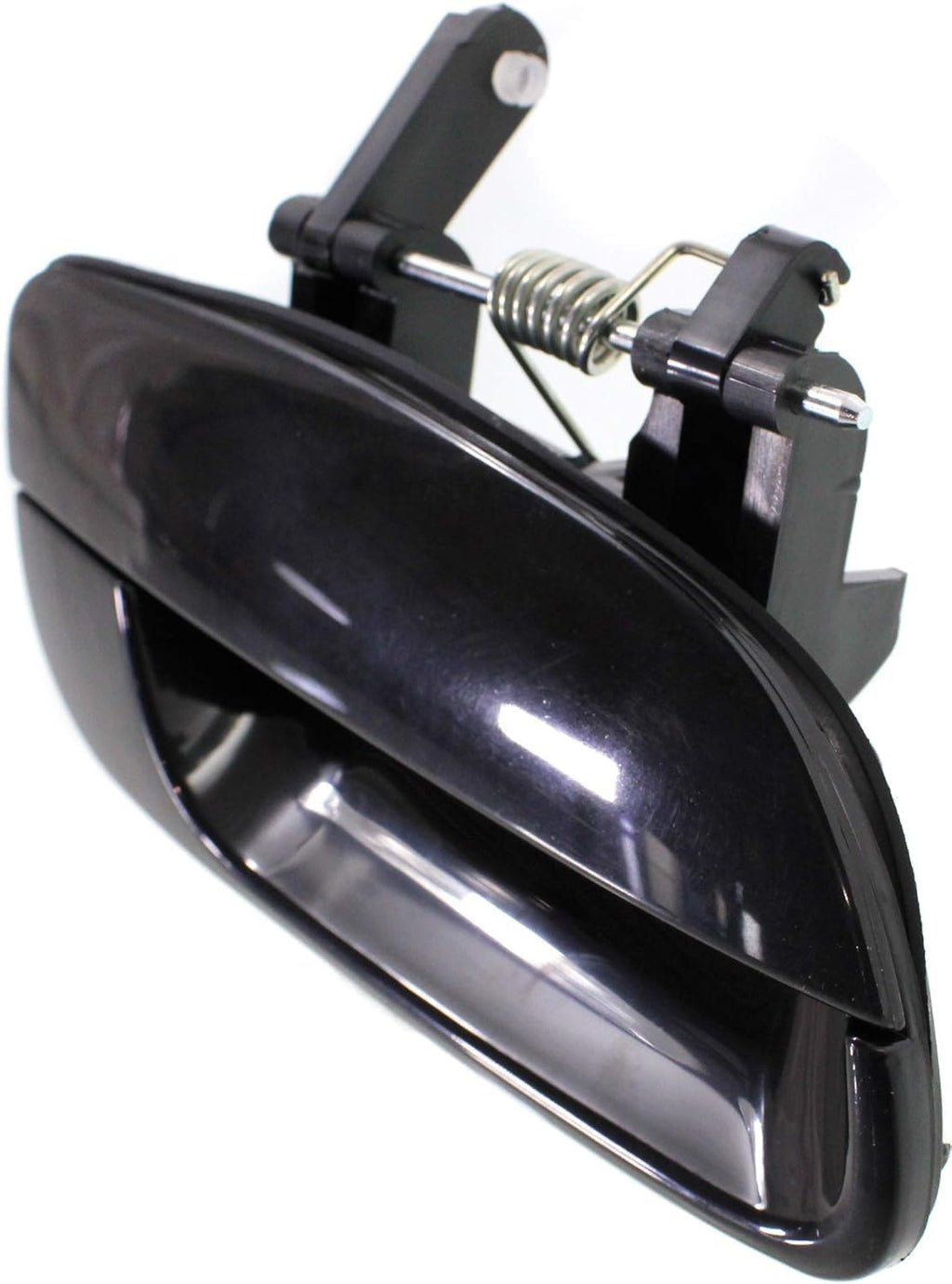 Rear Exterior Door Handle Smooth Black Right Passenger Side for 2001-2006 Hyundai Elantra