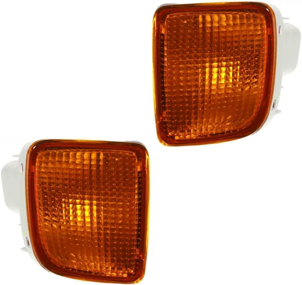 6-Piece Front Bumper Kit: Textured Bumper, Reinforcement, Signal Lights & Brackets (Left & Right) for 1998-2000 Toyota Tacoma