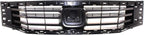 2-Piece Front Bumper Cover Kit: Primed Bumper Cover & Primed Grille Shell & Insert with Chrome Molding for 2008-2010 Honda Accord
